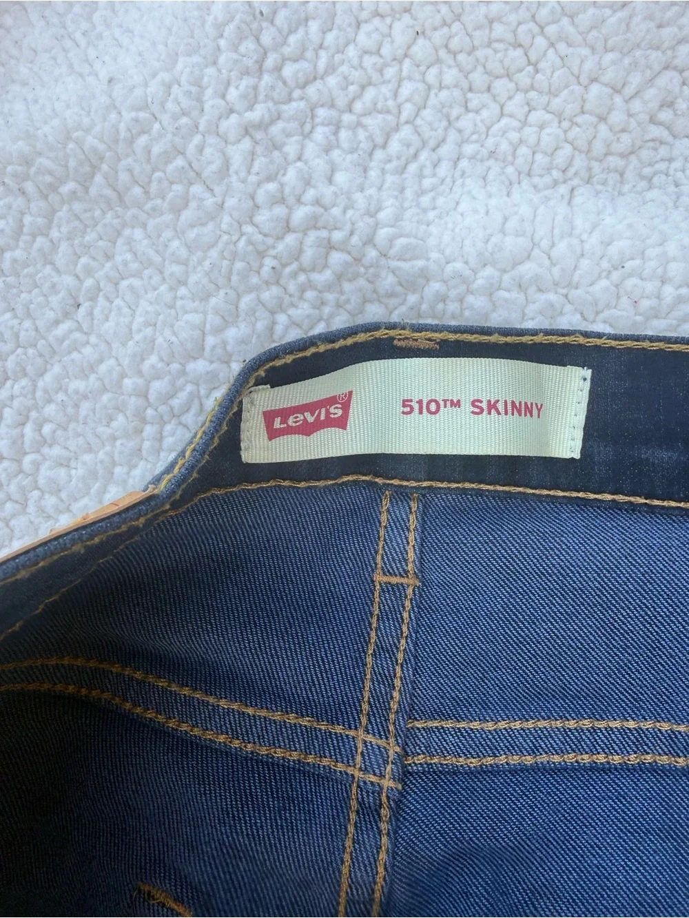 510 skinny Levi's Men's Indigo Slim Straight Jeans